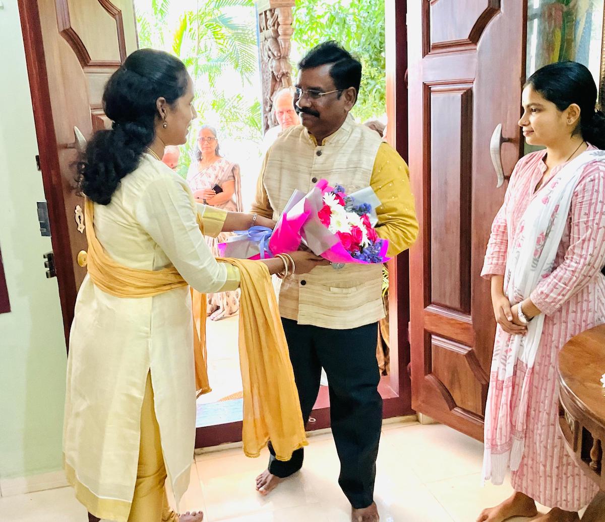 Dr P. Prakash Babu, Vice-Chancellor of Pondicherry University, opens SAKS